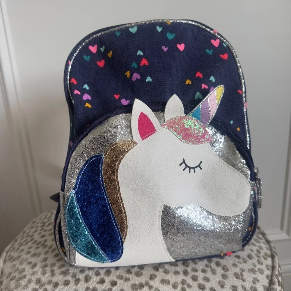 Unicorn Pocket Printed Backpack